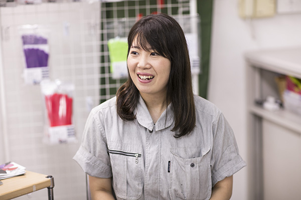 巽繊維工業所4代目巽美奈子さん