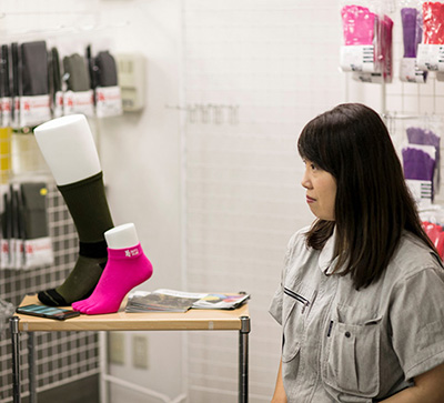 巽繊維工業所4代目巽美奈子さん