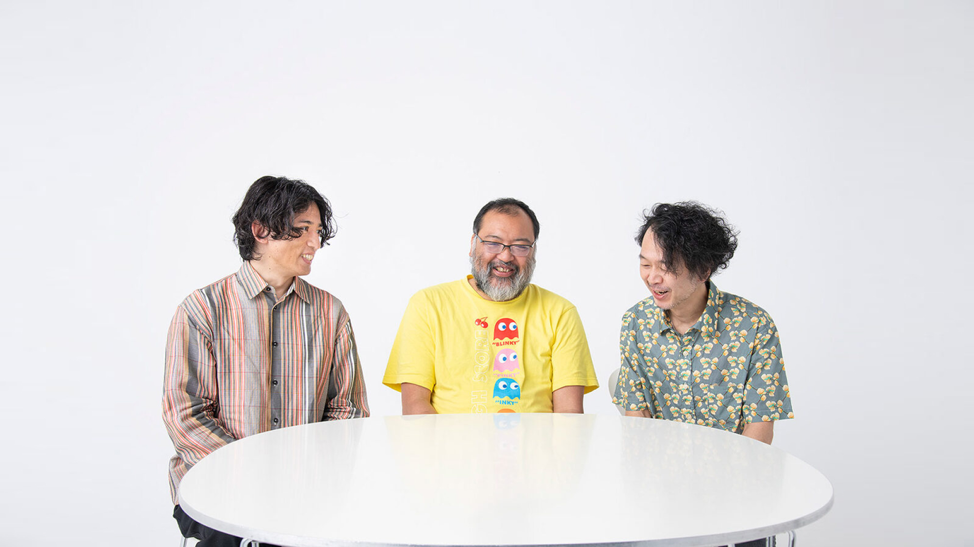 3人の経営者の座談会の様子