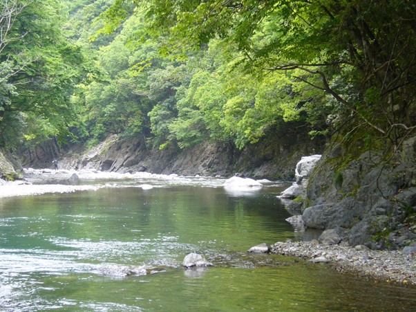 日本一の清流　川辺川