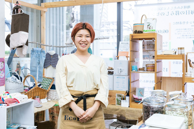 エコルシェ横須賀代表の神馬彩夏さん